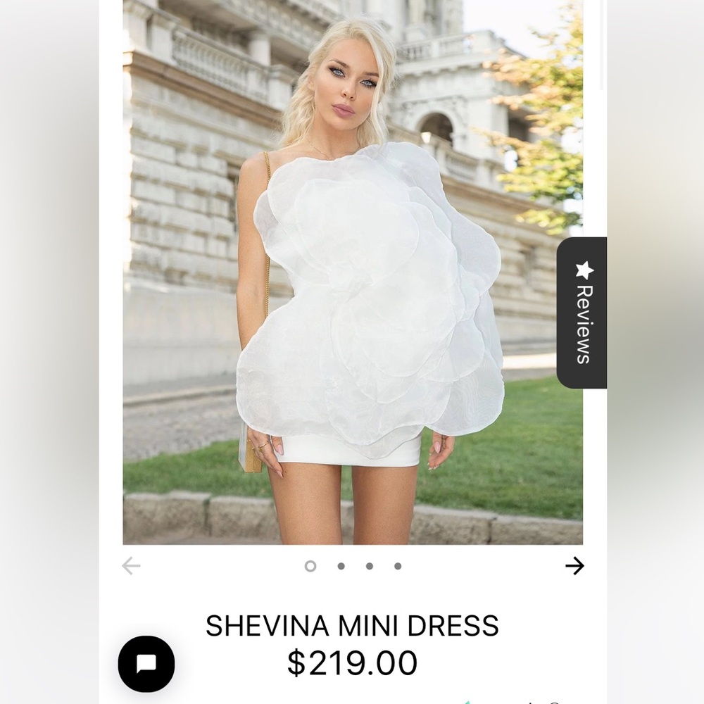 Catwalk Connection 3D rose dress